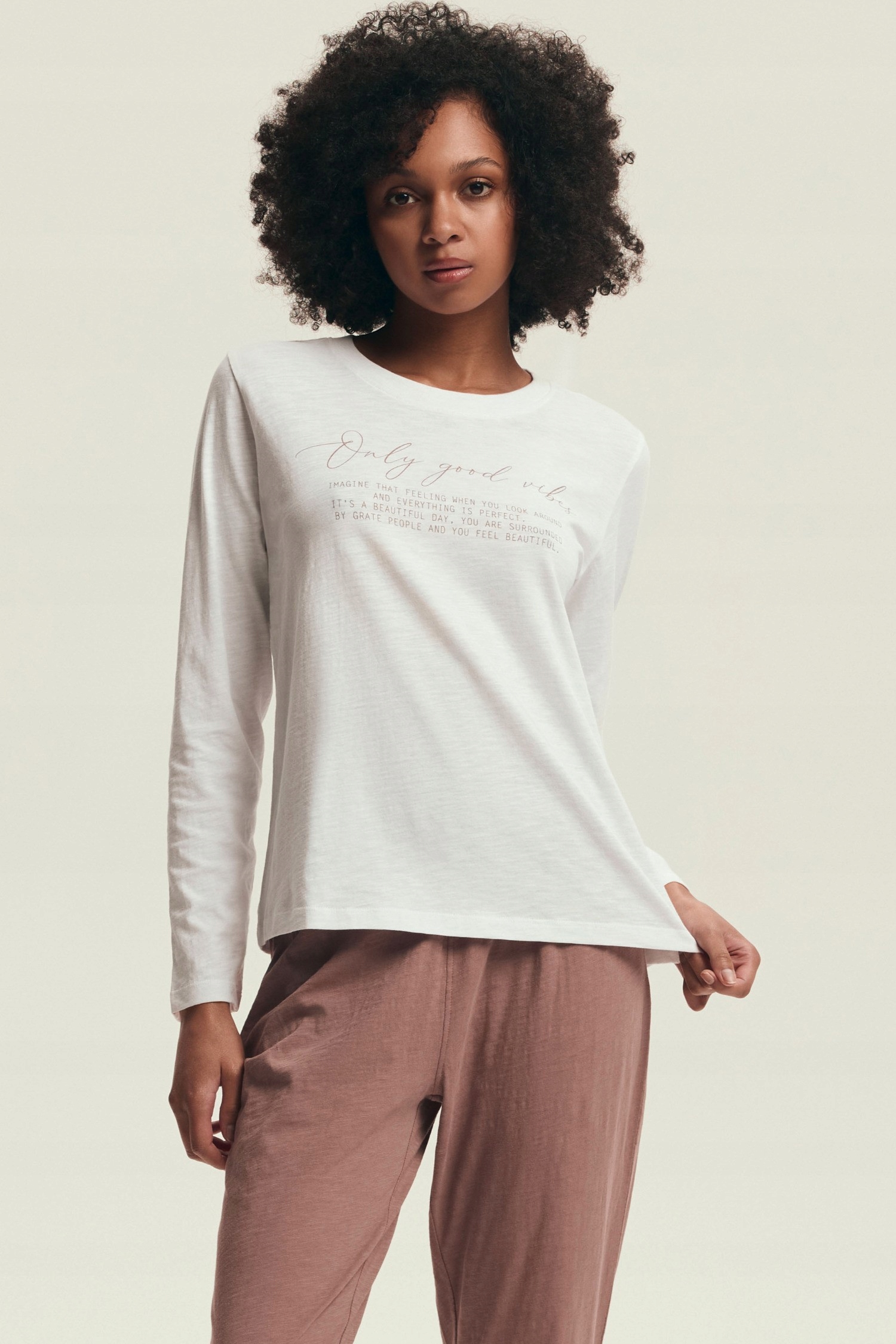 Dámské Pyžamo 43701 Delanie Dr XXL béžová