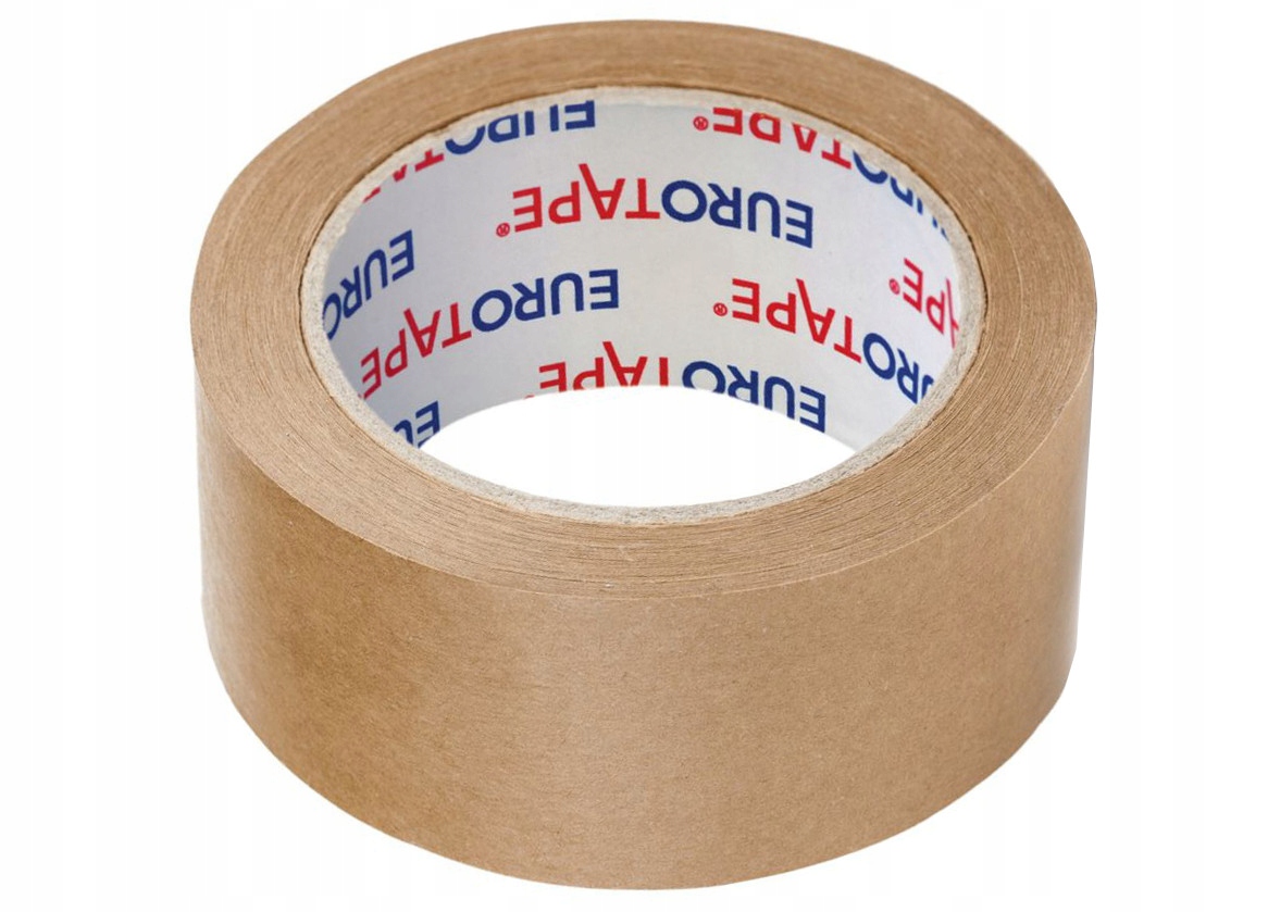 

Taśma pakowa papierowa eko kraft, 48 mm x 50 m