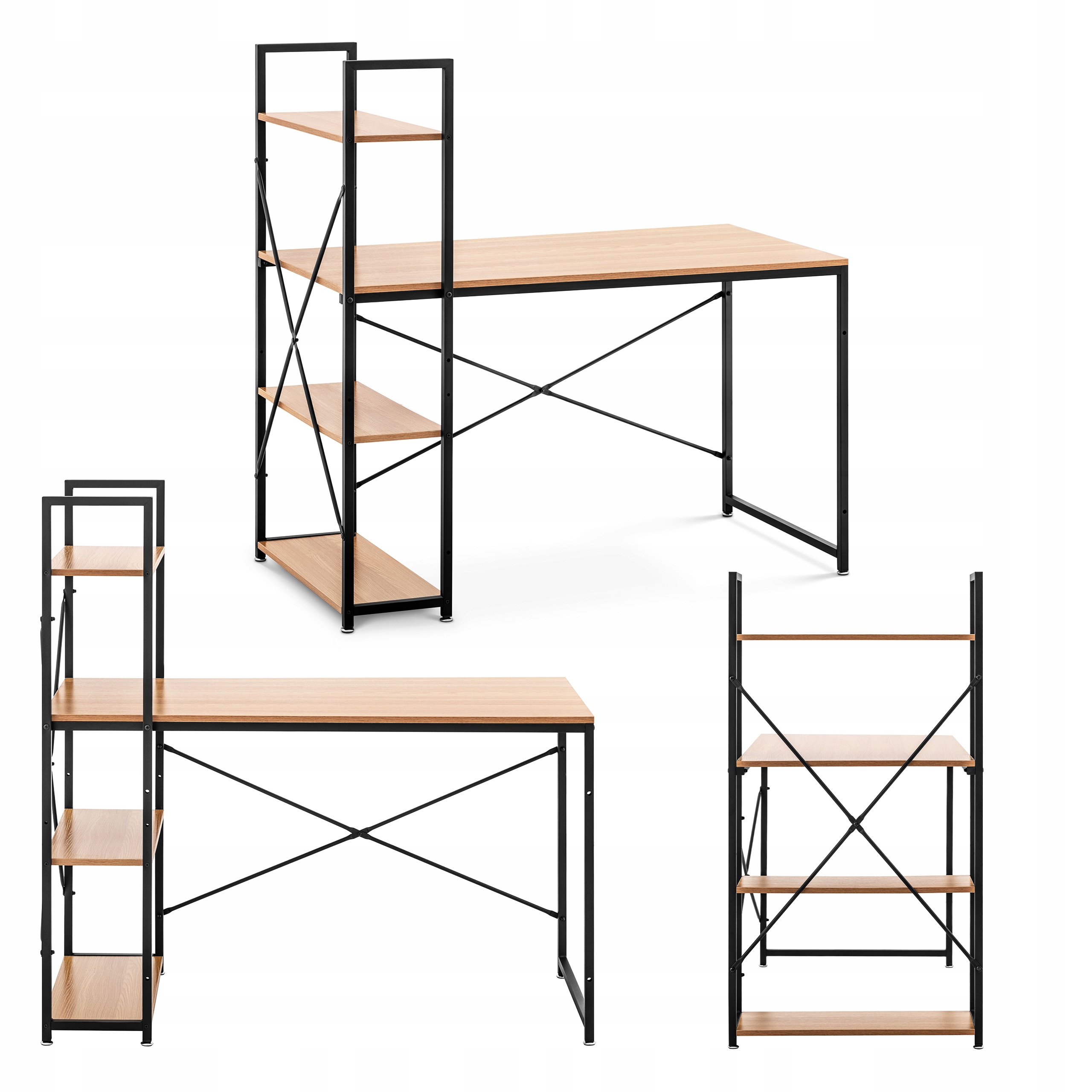 

Biurko Industrialne Stolik Do Pracowni 120 cm Loft