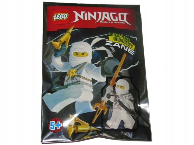 Nový Lego Ninjago 891507 Zane Titanium Ninja White unikát