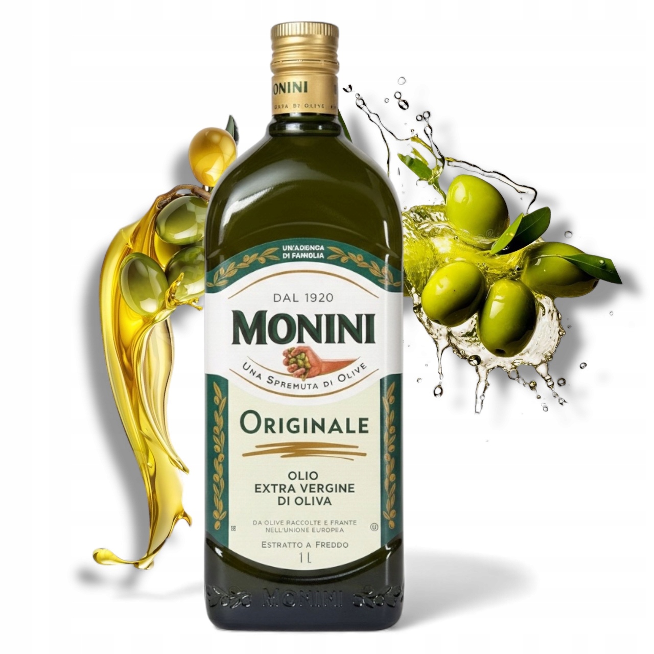 Levně Sada 2 Ks Monini Originale Extra Vergine 1L Monini Italský olej