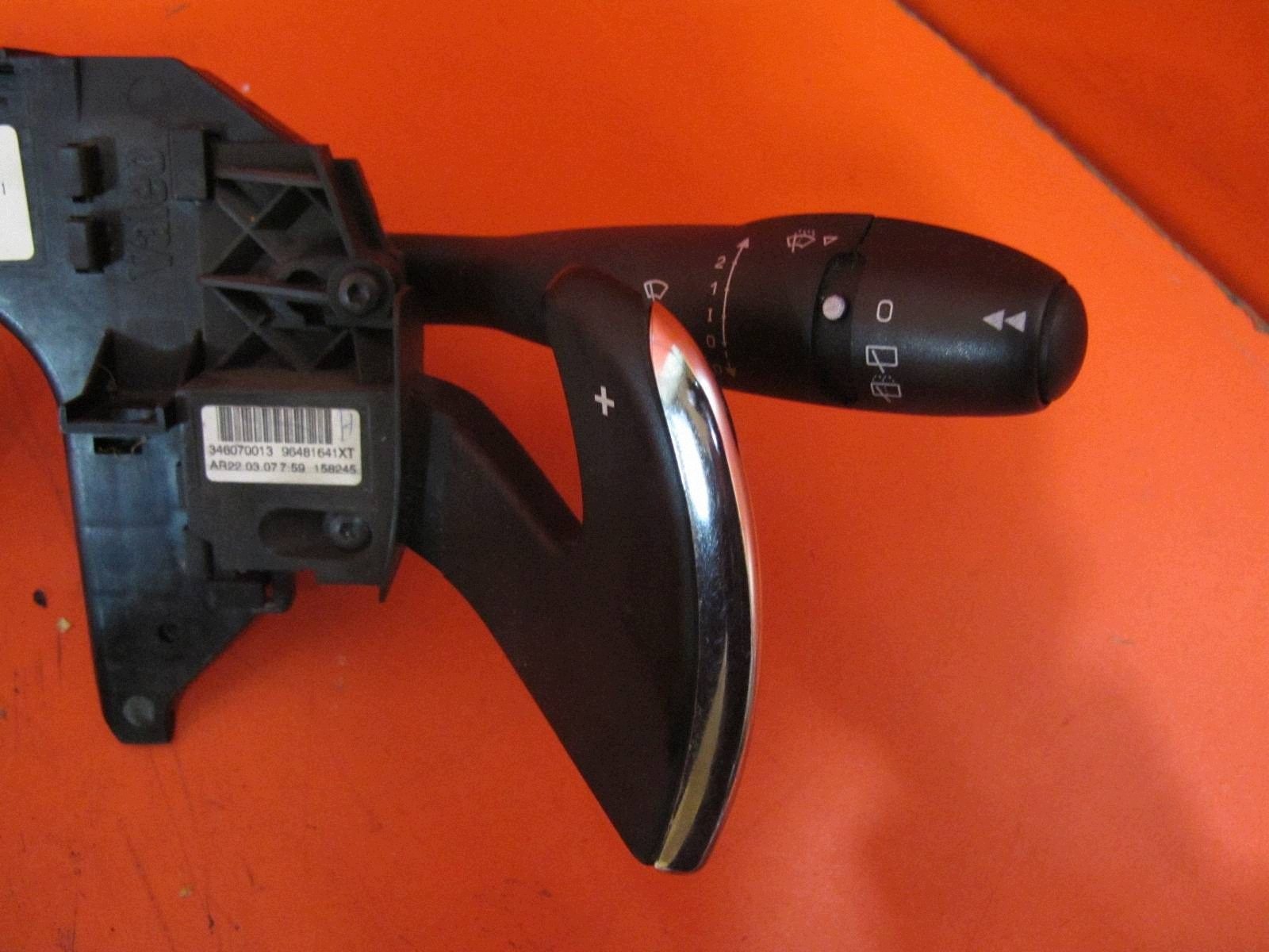 CITROEN C4 PICASSO e UA devio luci tergicristallo tergi devio luci devio palette cambio 96642553XT