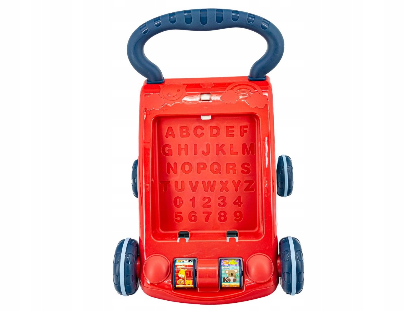 Wielofunkcyjny Interaktywny Jeździk Pchacz Chodzik Grający NOWOŚĆ Wiek dziecka 18 m +