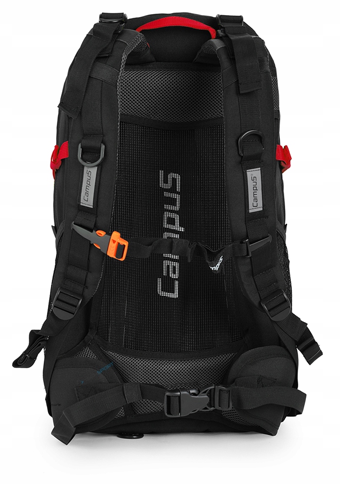 PLECAK TREKKINGOWY CAMPUS HORTON 45L CZERWONY Wysokość 53 cm