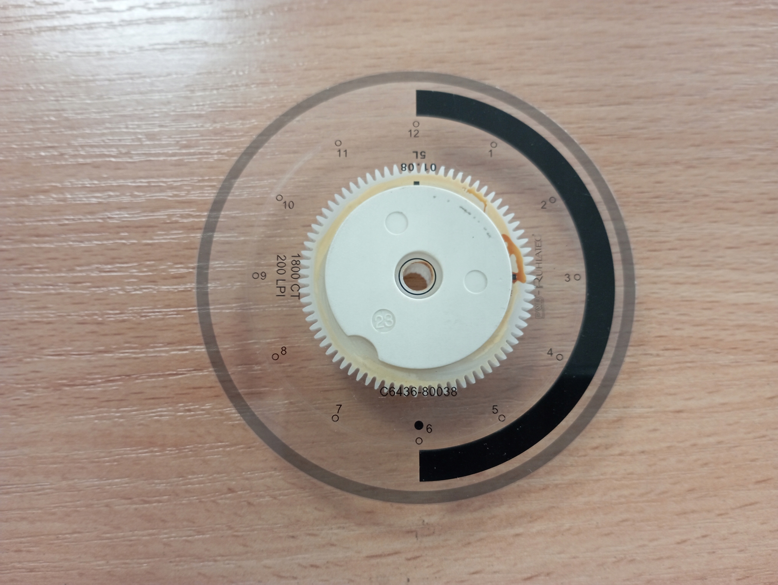 Encoder disc HP C6436-80038 HP DesignJet 100Plus 110 111 120 130