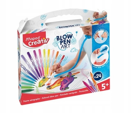 

Flamastry Dmuchane Dla Dzieci Maped Blowpen 24szt