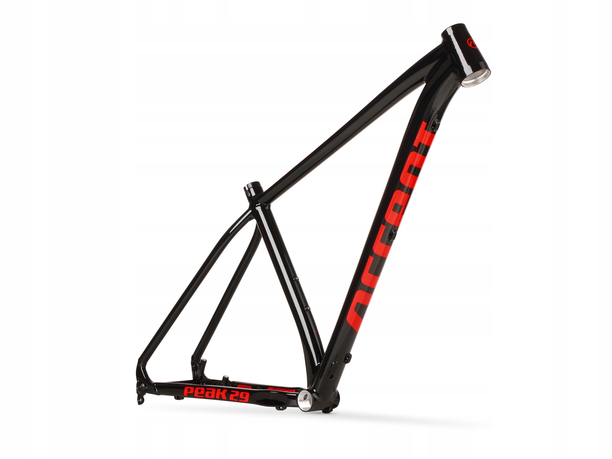 Rám Accent Mtb 29" Peak Boost v.2 černo-červený, velikost Xs