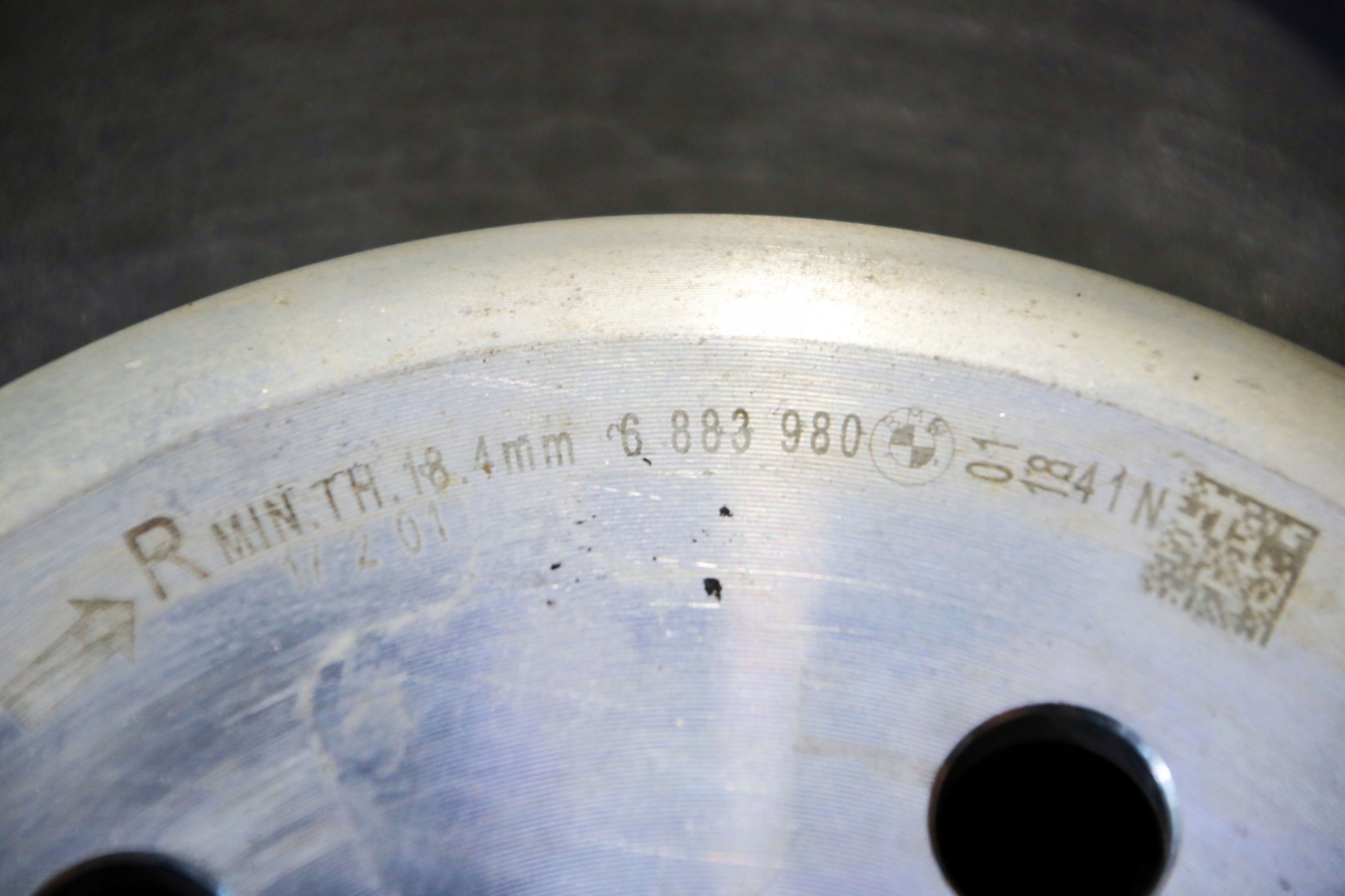 BMW G20 330i discs plates rear part 330x20 8 km !!!
