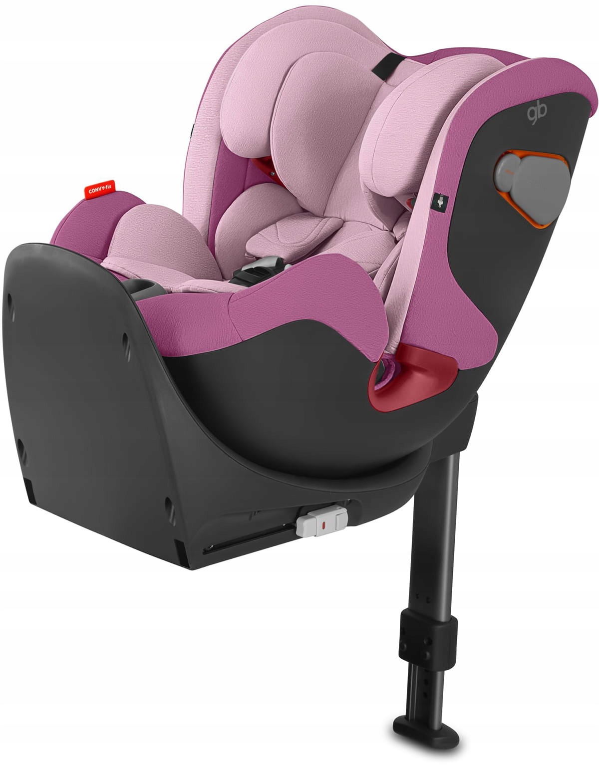 Gb Cybex Convy Fix Fotelik samochodowy baza Isofix 0-25kg Sweet Pink
