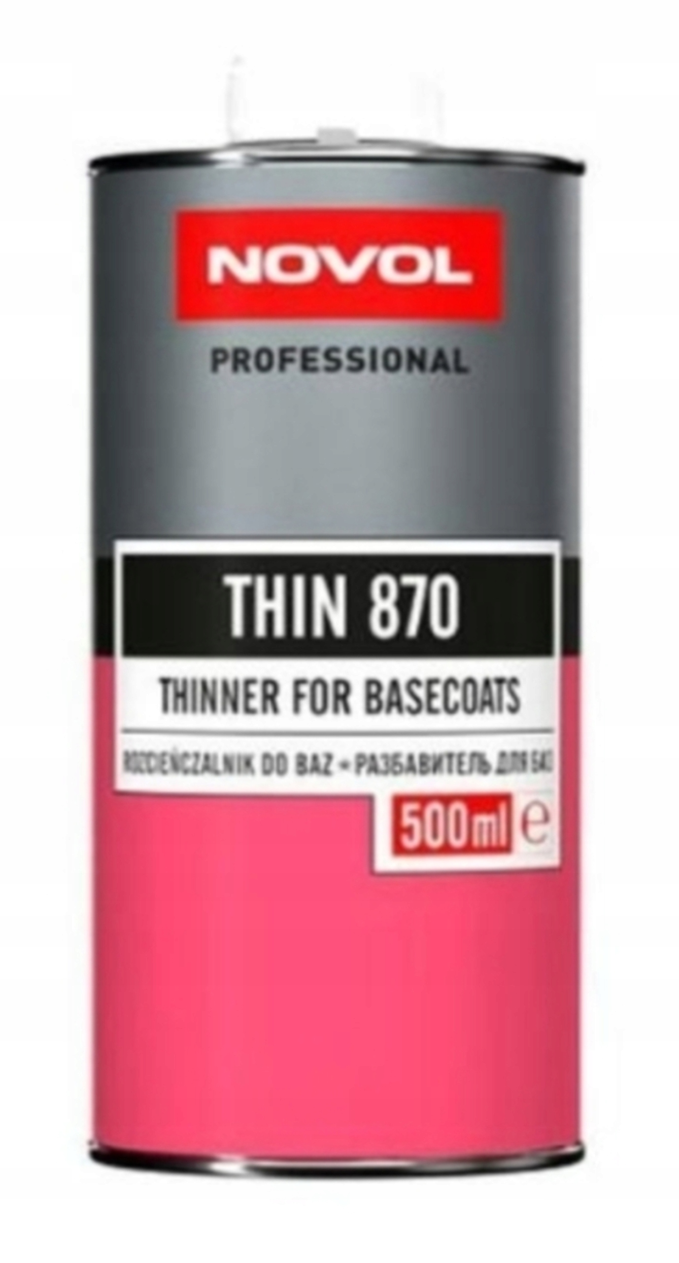 Novol Rozcieńczalnik do baz Thin 870 500ml
