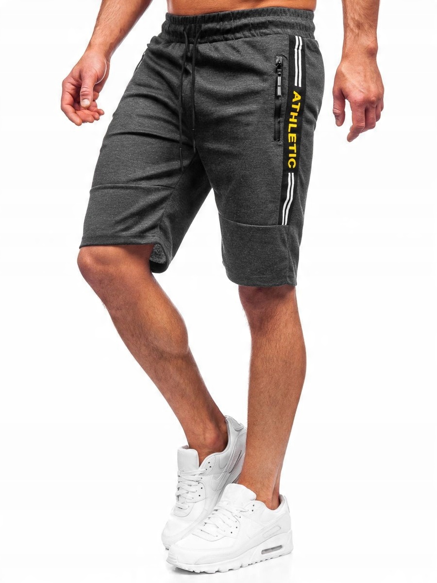 

Spodenki Męskie Dresowe Grafitowe JX211 DENLEY_2XL