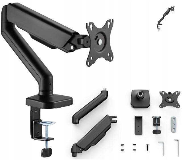 Držák stojanu na rameno k psacímu stolu pro monitor Hp M24FW, věšák na monitor 2D9K1E9