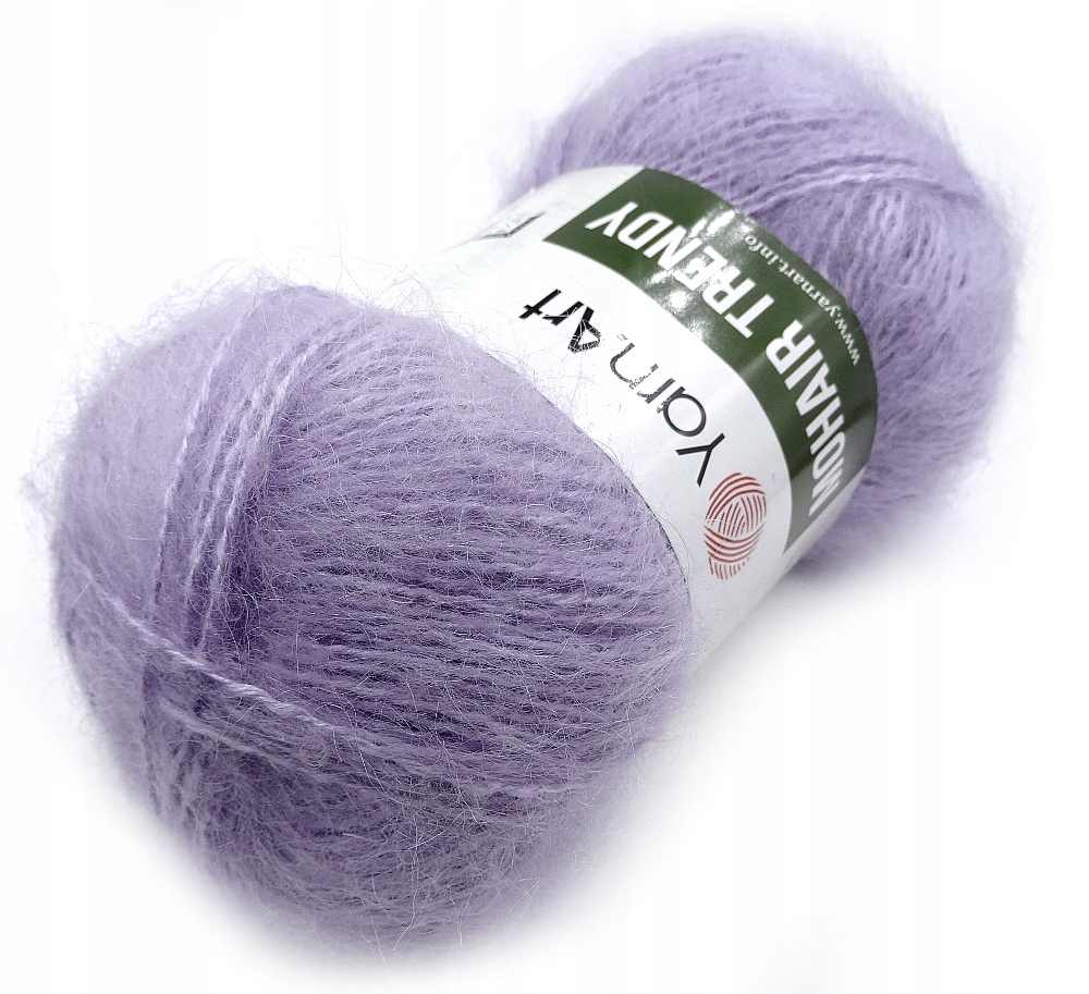 Włóczka Mohair Trendy 138 Fiolet 100g 220m 14735