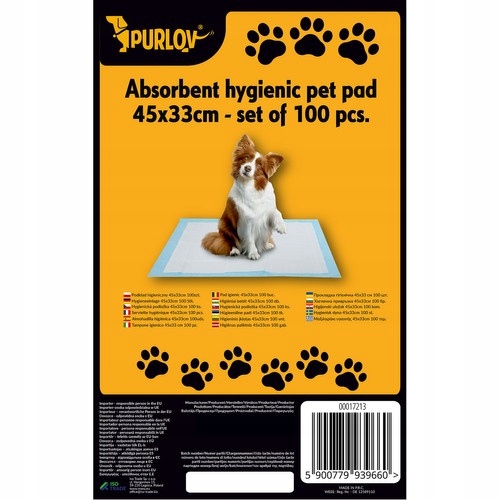 Absorpční hygienická podložka – 100 Ks sáčky