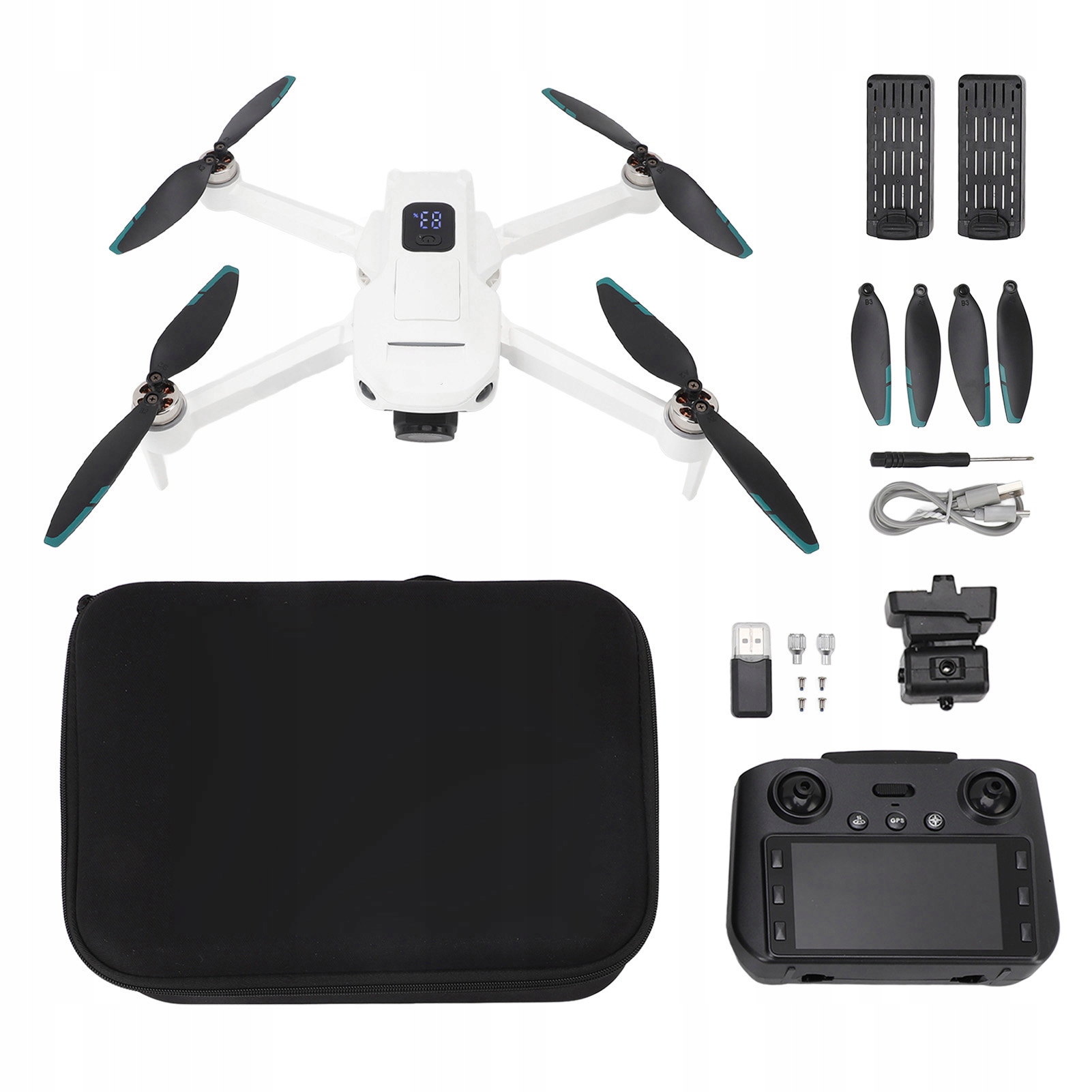 RC DRON Z KAMERĄ HD QUADCOPTER DLA DZIECI MINI DRON