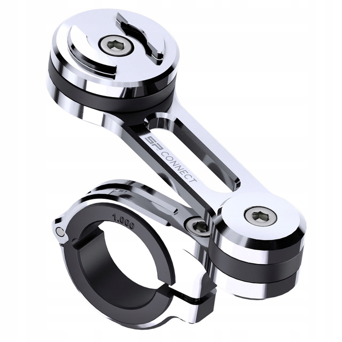 Držiak Na Motocykel Sp Connect Spc+ Na Riadidlá Twist Lock, Tlmenie Nárazov