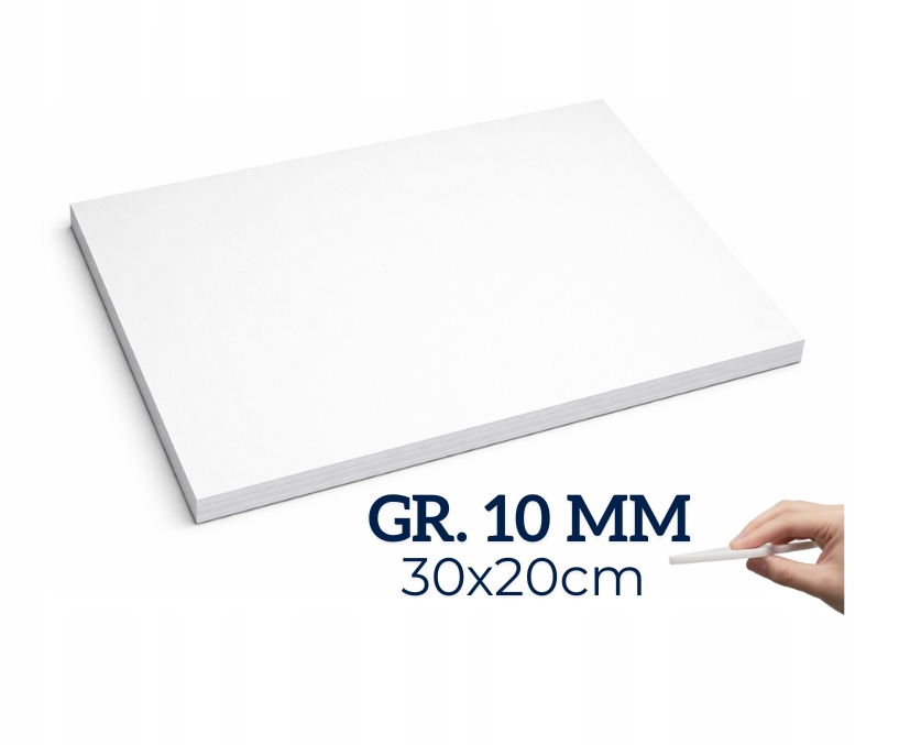 Płyta spienione PCV PVC formatka gr. 10mm 30x20cm 300x200mm