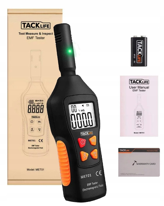 Profesjonalny Miernik pola elektromagnetycznego Detektor pola temperatury