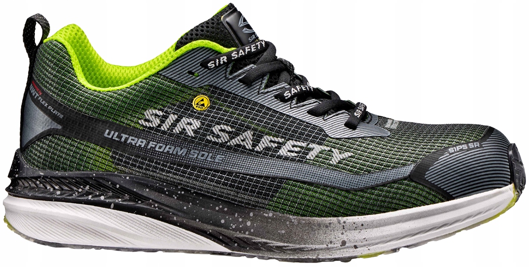 Sir Safety Exotic S1PS Lekkie Buty Robocze Ochronne Nosek Wkładka Esd r. 43