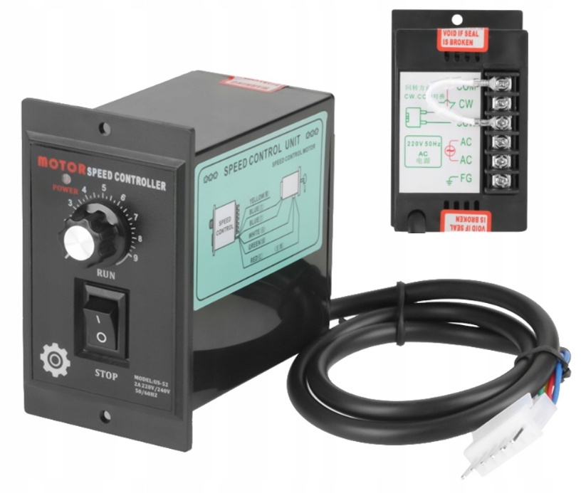 Regulator obrotów silnika mocy napięcia 400W 230V