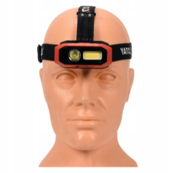 LATARKA CZOLOWA 800LM AKU CZUJNIK RUCHU YT 08594