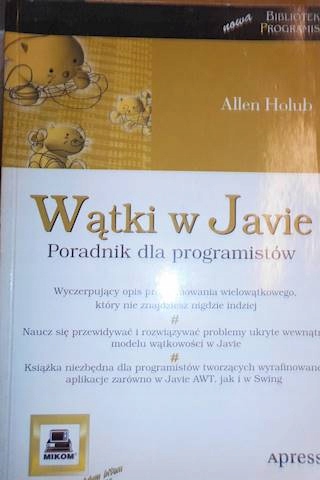Watki w Javie - Allen Holub