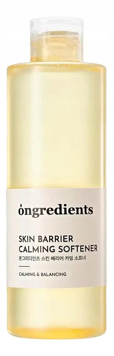 Ongredients Skin barrier calming softener zklidňující pleťové tonikum 250 ml