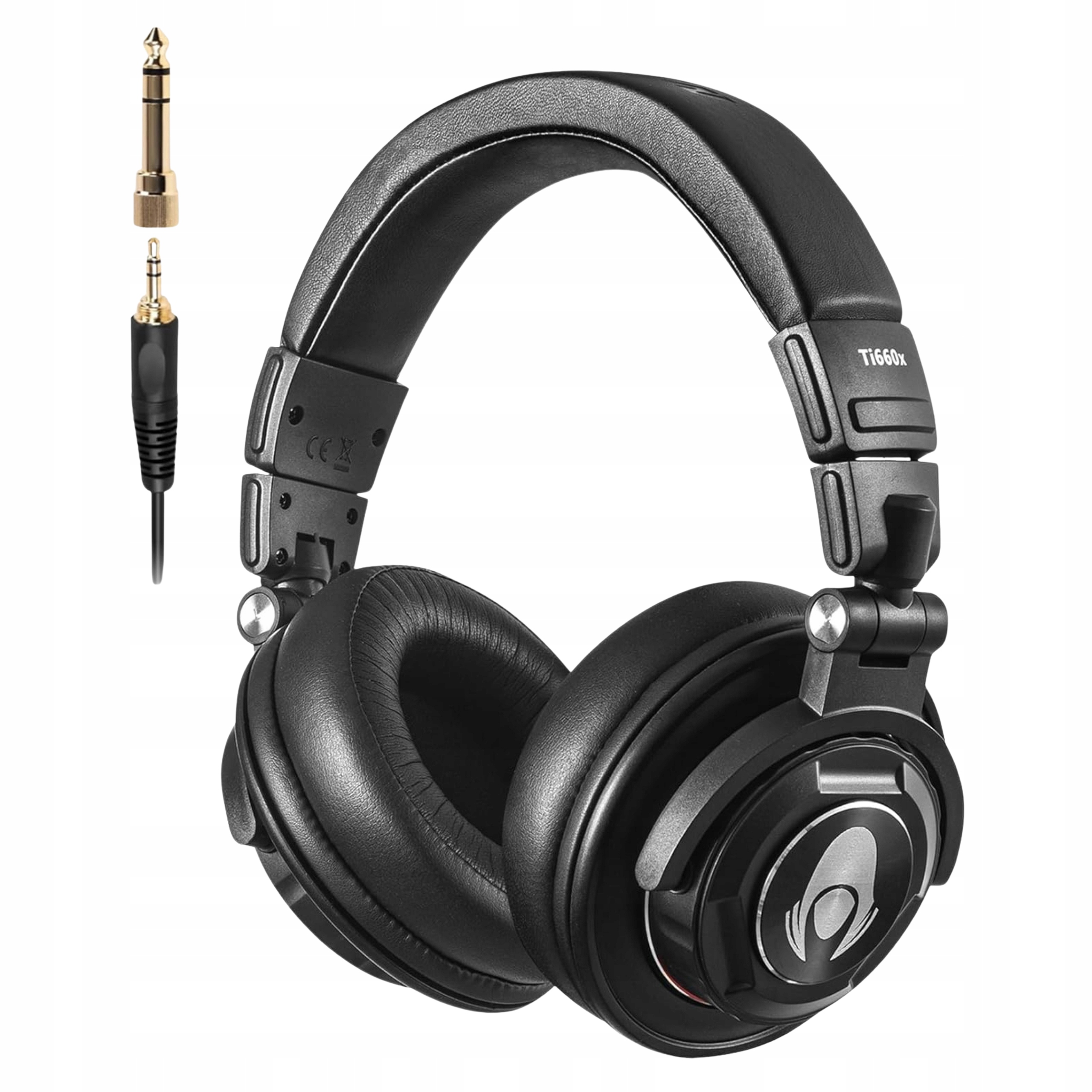 Studiová sluchátka 2 HiFi kabely Talomen TI660X Široké pásmo 40kHz Premium