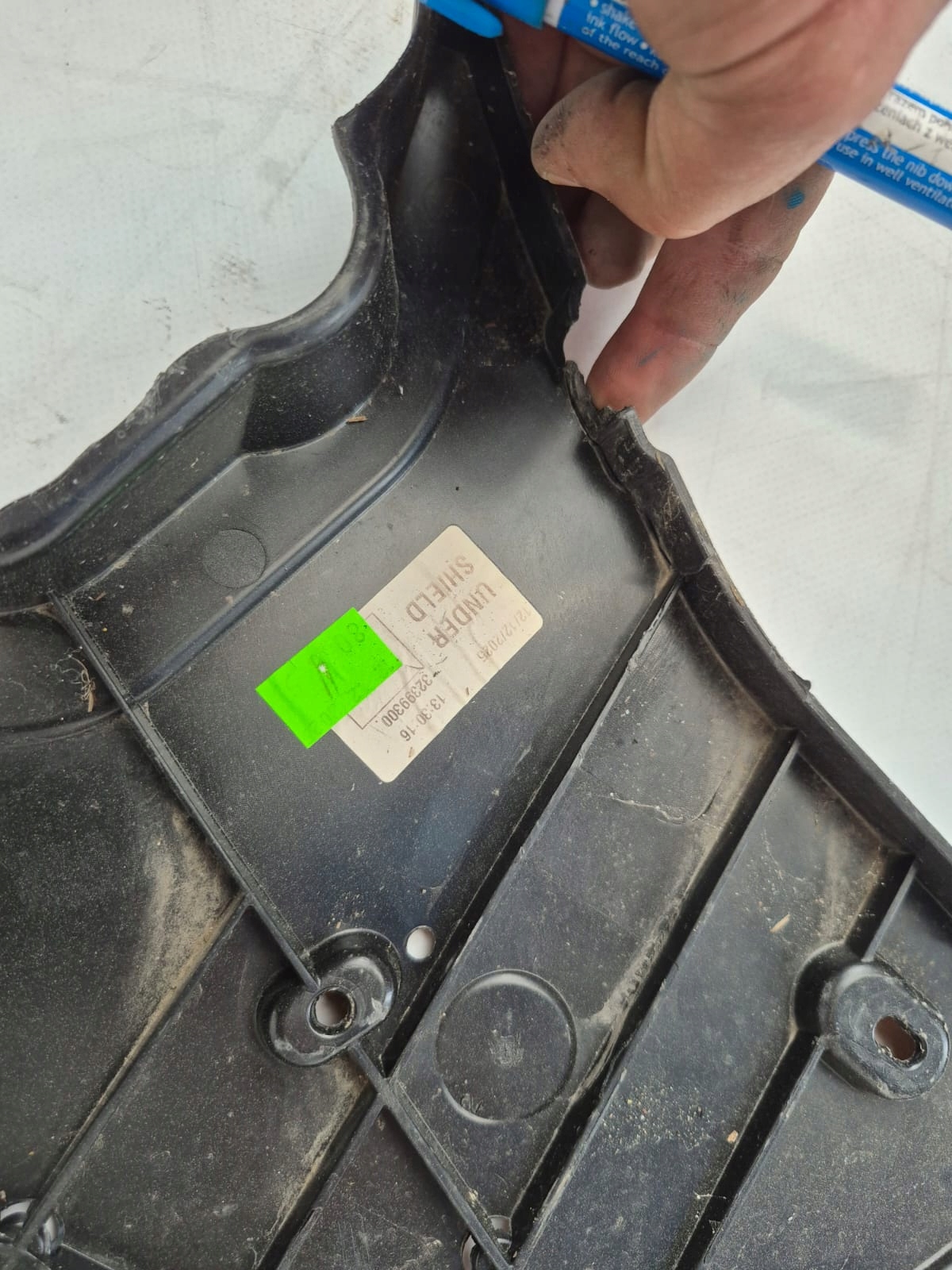 VOLVO XC60 II 2 17- cover cover below bumper front front 32399301