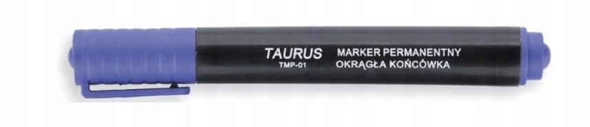 

Marker Permanentny okrągła końcówka- Niebieski