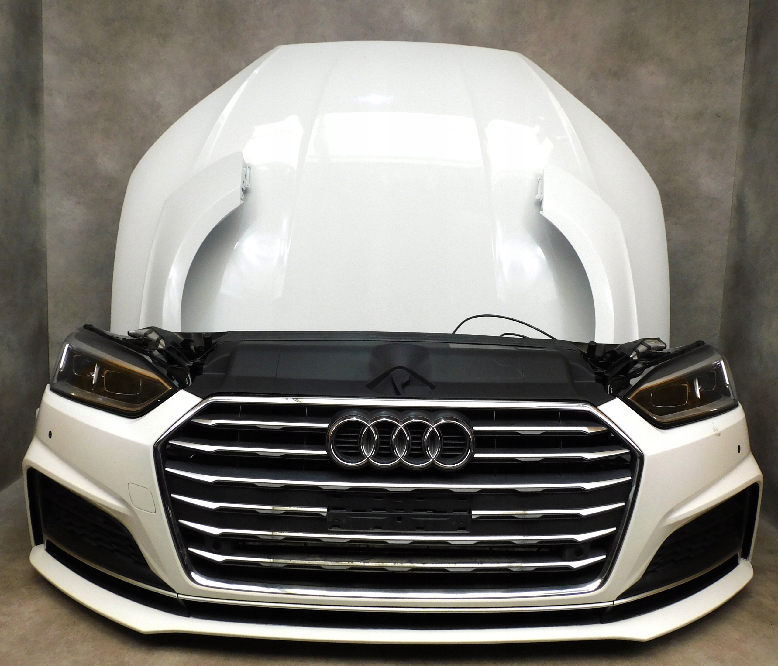 AUDI A5 8W6 S LINE PRZÓD ZDERZAK LAMPY MASKA BŁOTNIKI PAS FULL LED