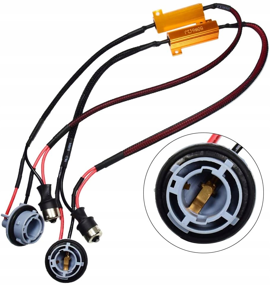 

Rezystor CanBus Żarówki Led P21W 1156 BA15S