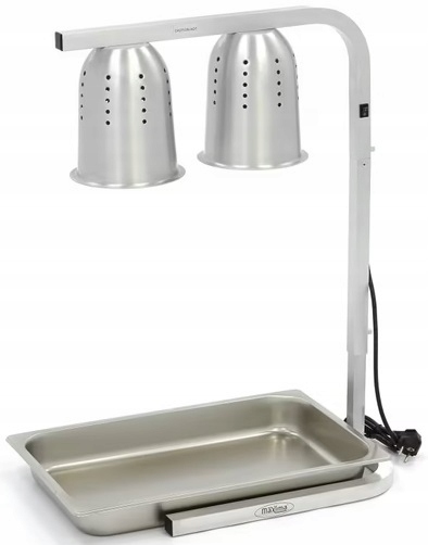 Dvojitá topná lampa 2 lampy 1 nádoba Gn 1/1 55W Maxima 09362041