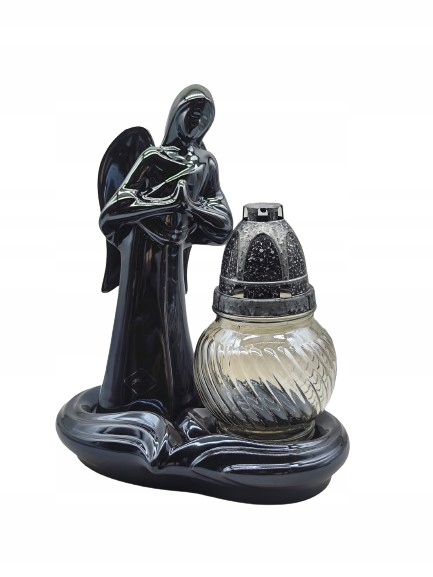 Anděl Porcelánový ZC-A2 Černý Kus