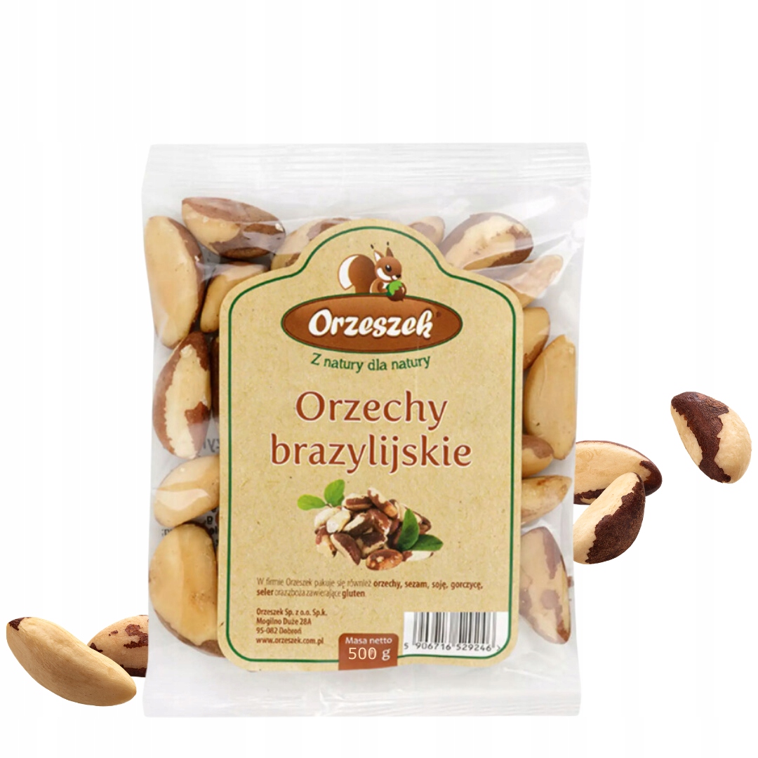 Levně Brazilské ořechy 500 g Celé Svačinka