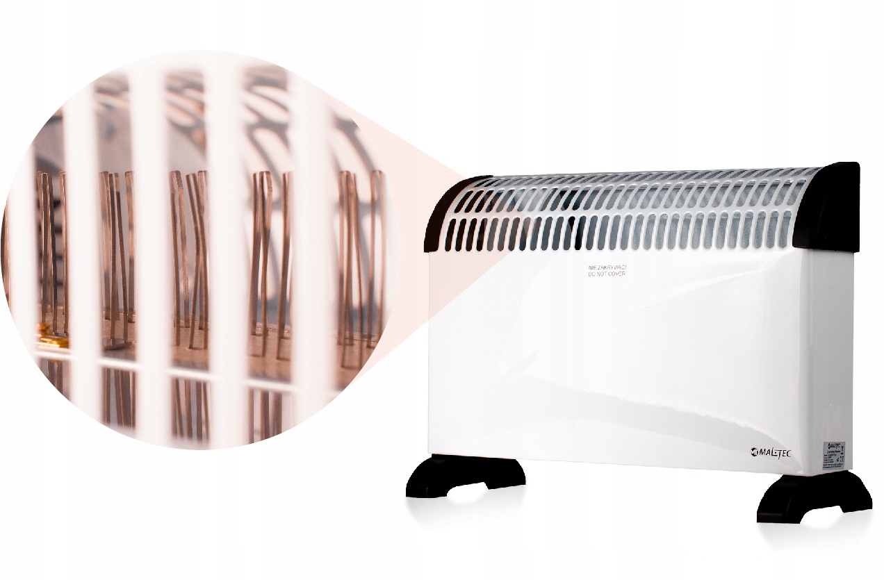 НАГРЕВАТЕЛЬ ЭЛЕКТРИЧЕСКИЙ КОНВЕКТОР ТЕРМОСТАТ 2000ВТ Модель CH2500DW