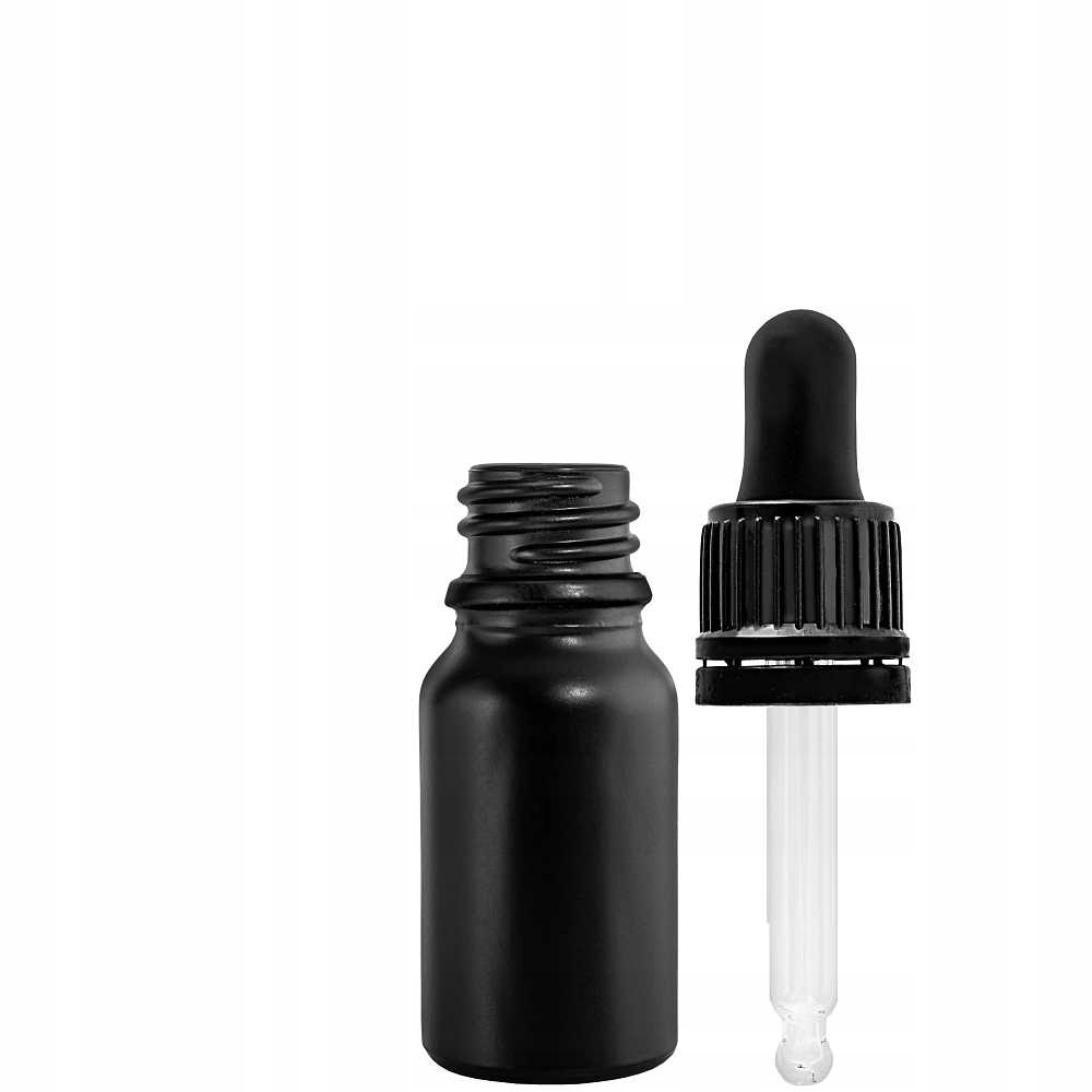 

Butelka szklana 10ml czarna z pipetą gwarancyjną