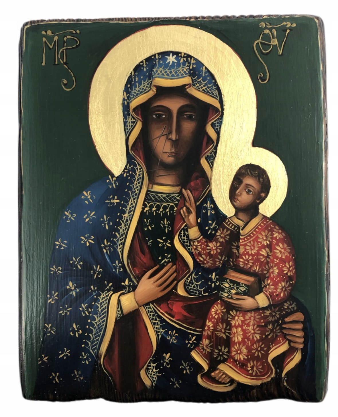 IKONA - MATKA BOSKA CZĘSTOCHOWSKA, PISANA