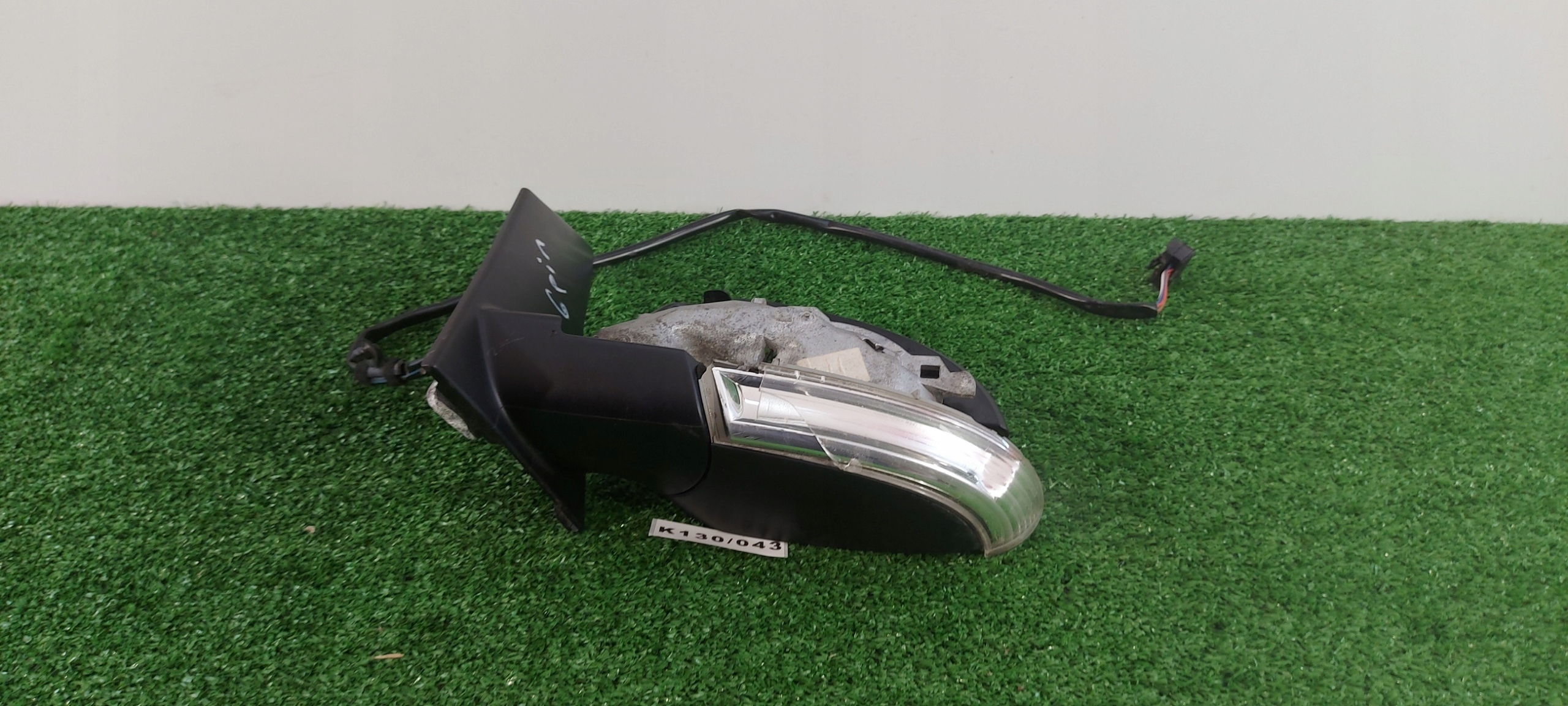 VW GOLF plus left mirror KORPUS SZKIELET 6PIN 5M