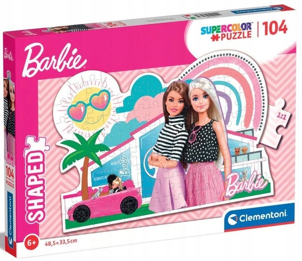 

Clementoni Puzzle 104 El Shaped Barbie Dreamhouse