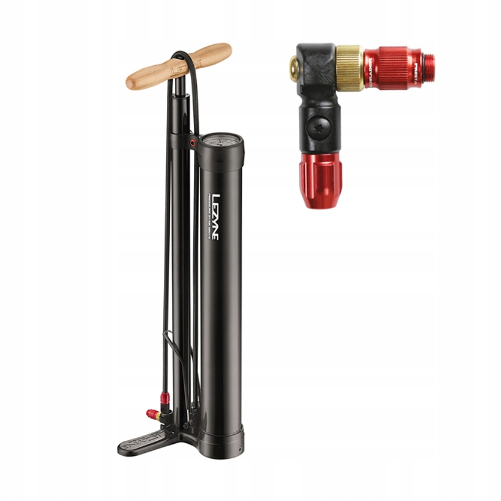 Lezyne Pressure Over Drive ABS-1 Pro Podlahová pumpa 220psi Černá