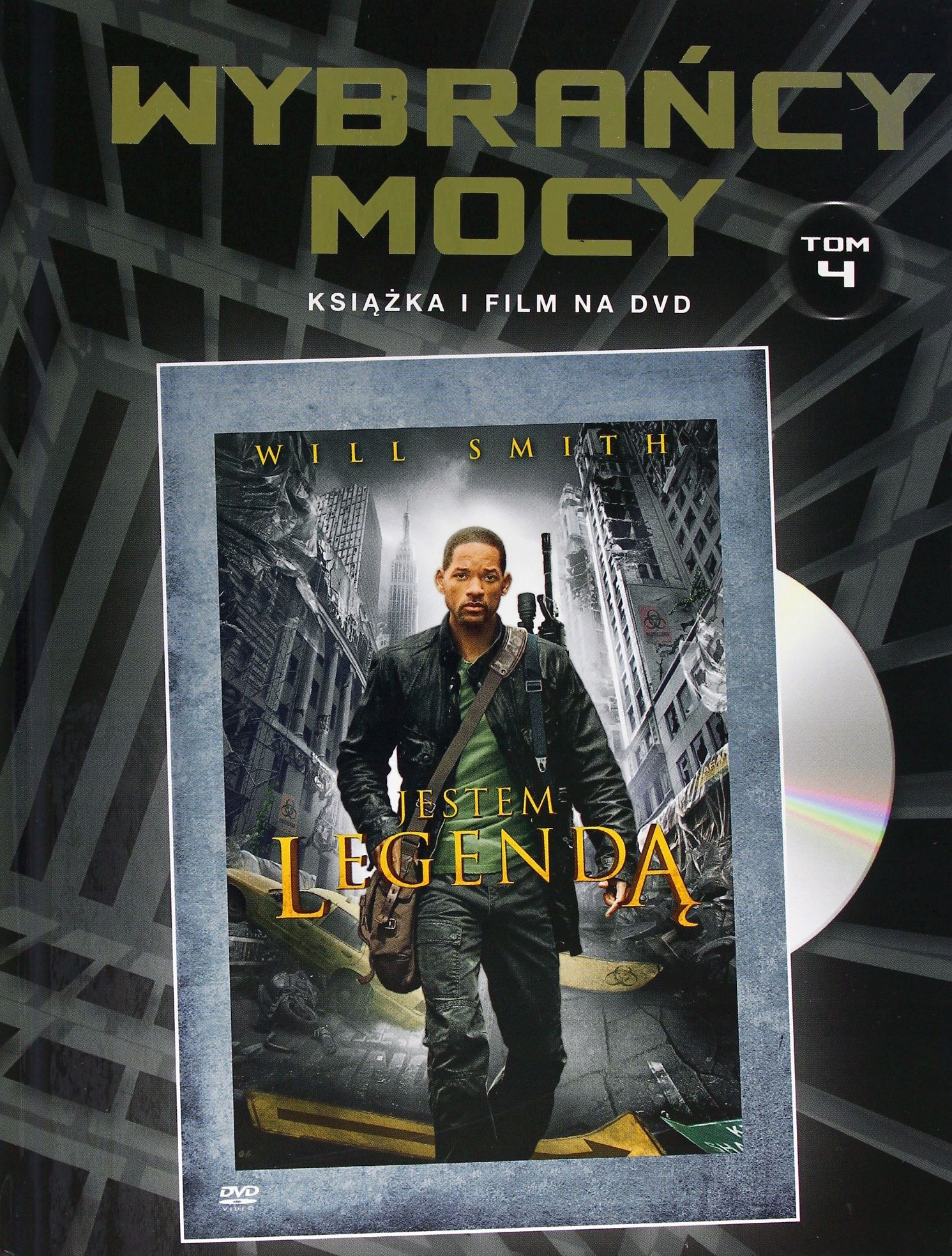 

Jestem Legendą Wybrańcy Mocy Dvd+książka
