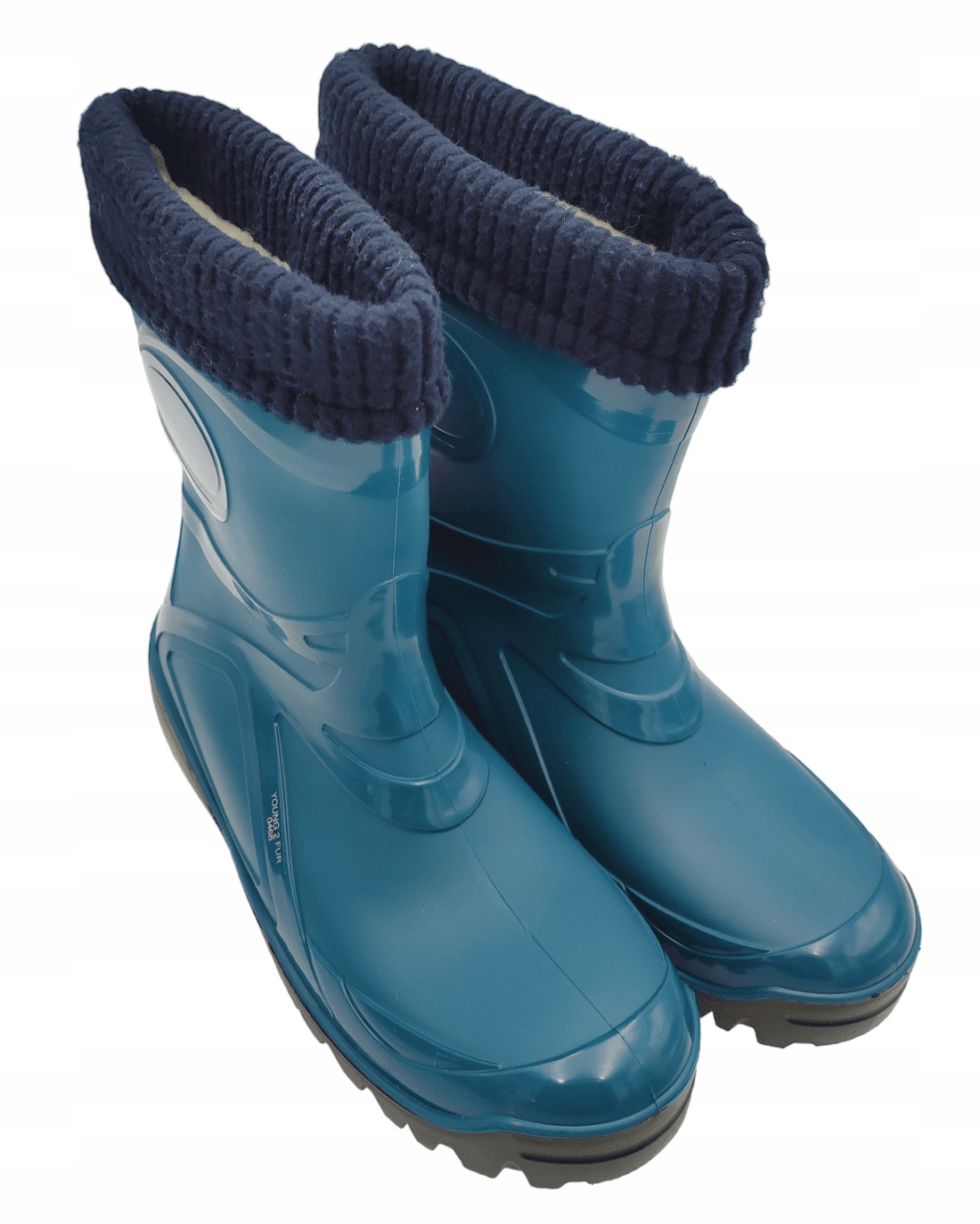 KALOSZE OCIEPLANE PVC YOUNG 2 FUR/ DEMAR/37 Waga produktu z opakowaniem jednostkowym 1.2 kg