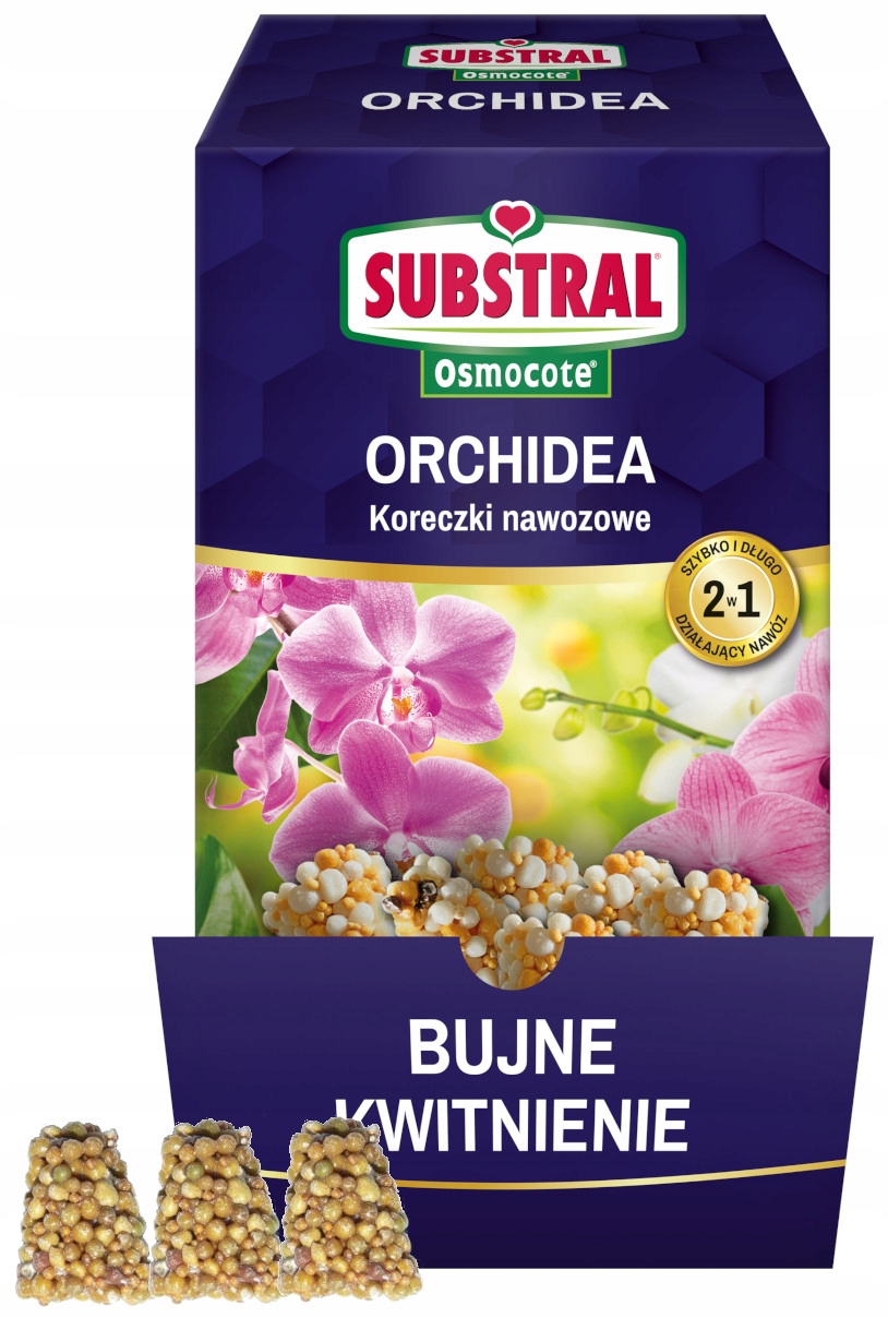 

Substral Nawóz do orchidei koreczki Osmocote 3x4,8