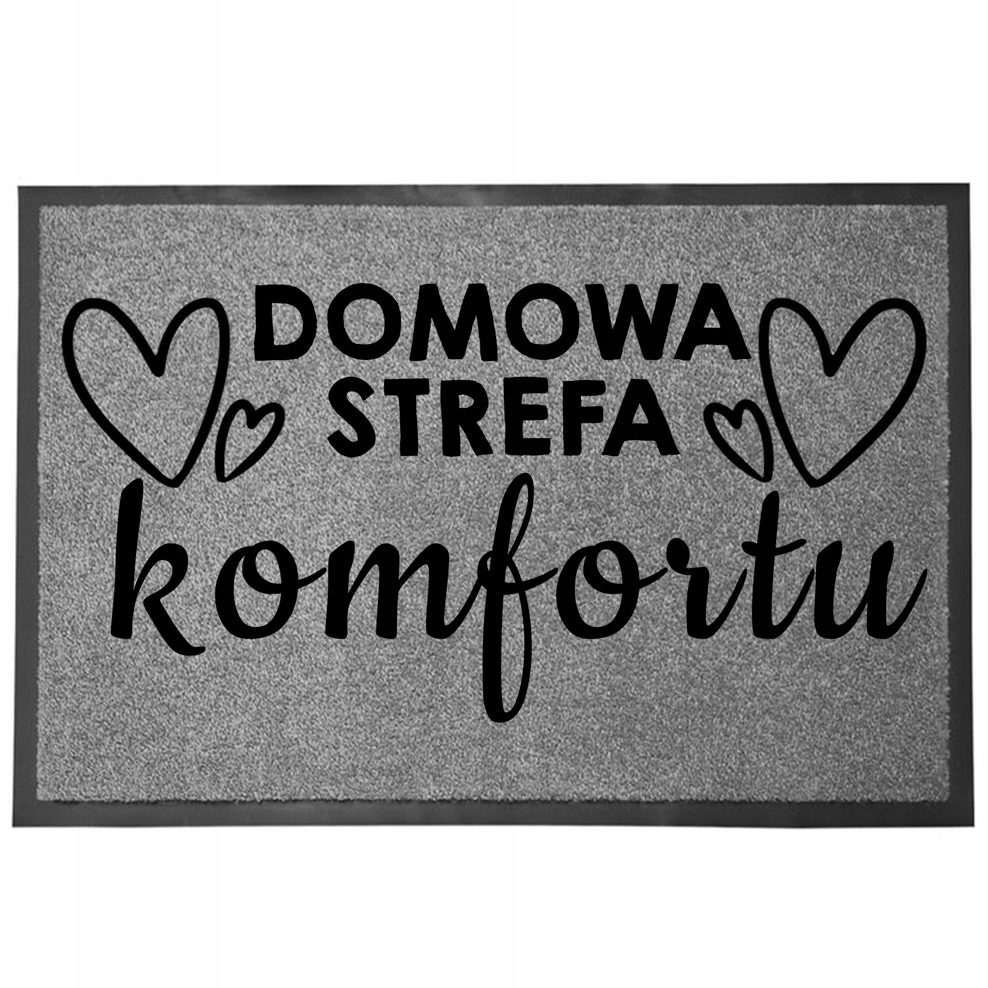 Wycieraczka Wejściowa Szara Pod Drzwi Zabawna Z Humorem Strefa Komfortu