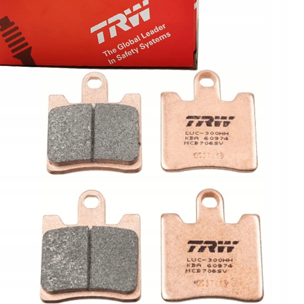 MCB706SV - Гальмівні колодки TRW для YAMAHA FJR 1300