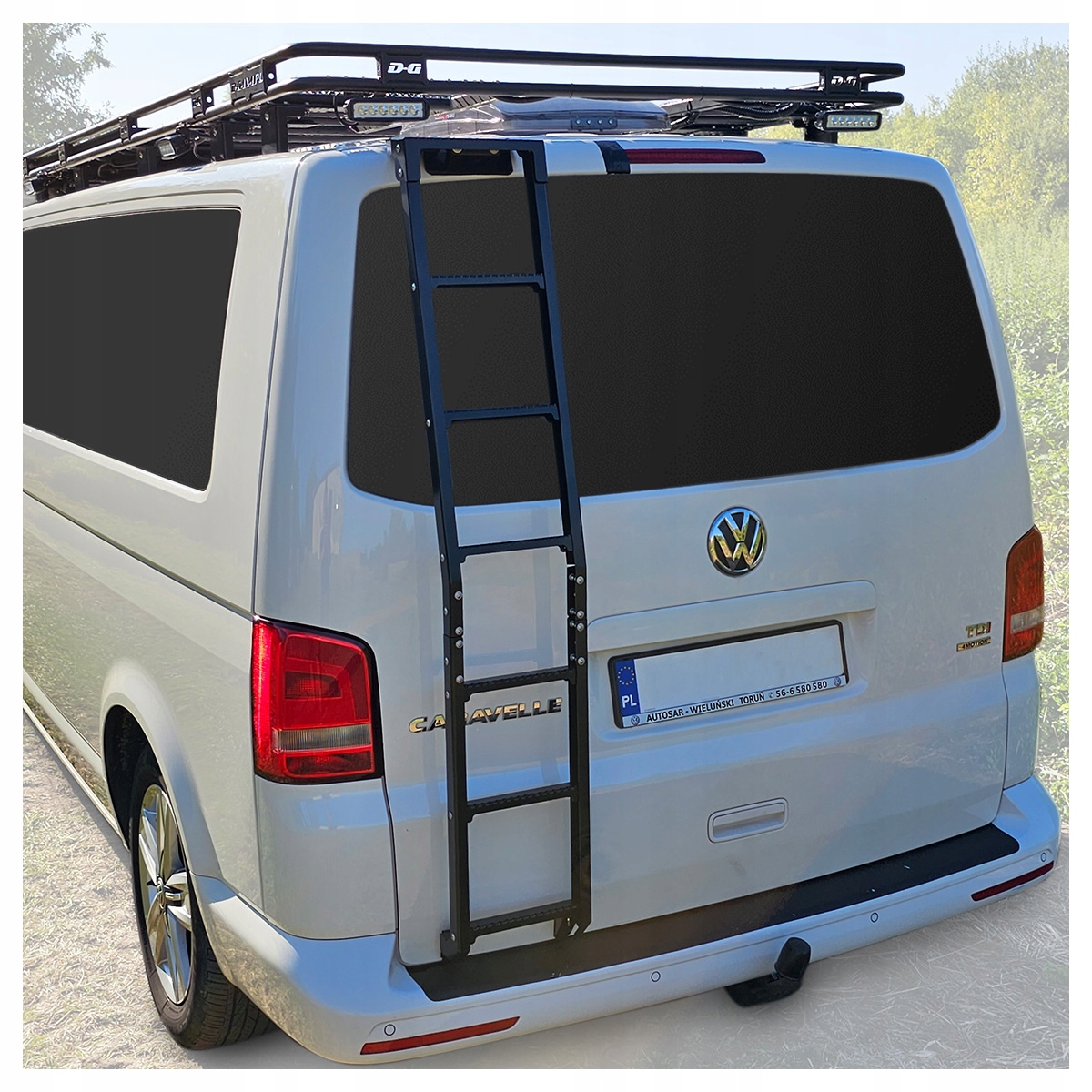 Drabinka na tylne drzwi VW Transporter T5 / T6 Stan opakowania oryginalne