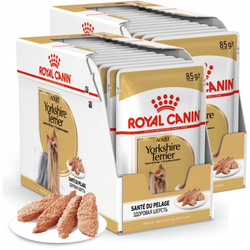 Levně Royal Canin Adult Yorkshire Terrier 24x85g Vlhké Krmivo pro psy plemene York