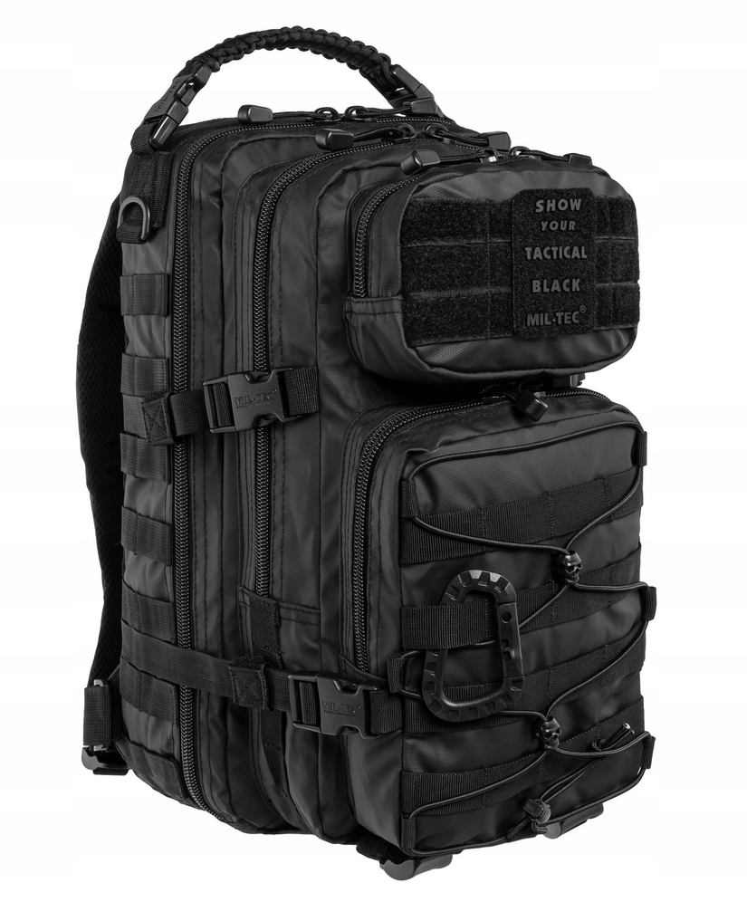 Mil-Tec Plecak Taktyczny Wojskowy 20L Taktyczny Czarny