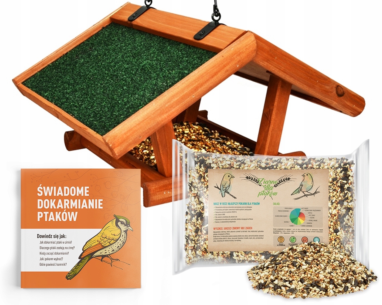 Levně Trixie Krmítko 'Natura' 30×18×28 cm